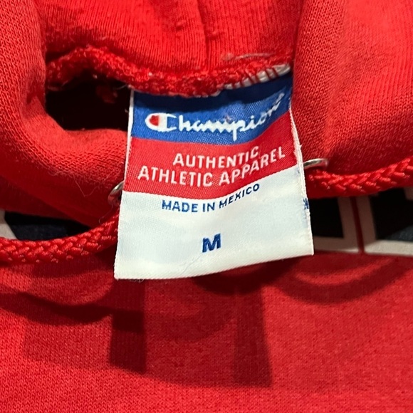 St. John's Red Storm Champion Hoodie Red Jumper Sweatshirt - Picture 4 of 4